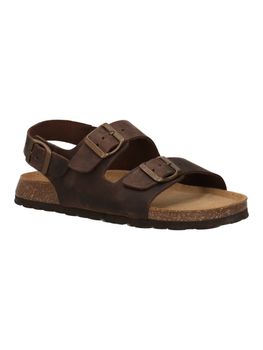 Sandalo Grunland SB0396 40BOBO da uomo mogano.