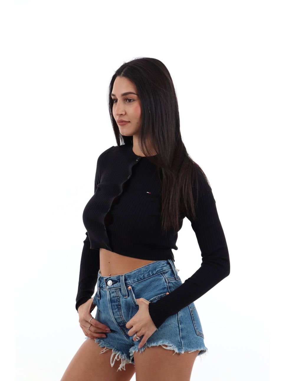 cardigan-tommy-jeans-dw0dw22023-da-donna-black