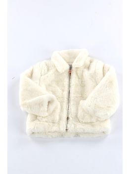 Pelliccia Guess K4BL06 WCFX0 da bambina crema.