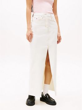 Gonna Tommy Jeans DW0DW20125 da donna bianca.