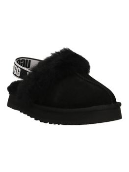Ciabatta Ugg 1130395K in camoscio nera.