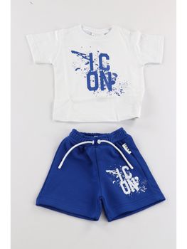 Set Icon INBFS001224 da bambino bianco e royal.