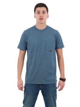 T-shirt Roy Roger's RRU634CA160111 da uomo blu.