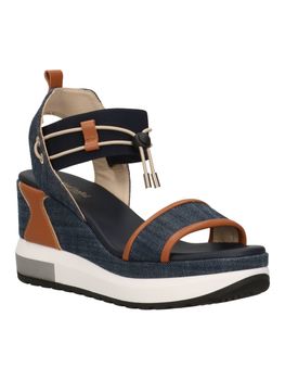 Sandalo Nero Giardini E513600D da donna blu.