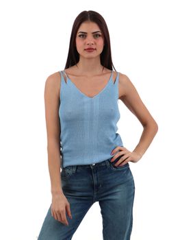 Top Emme Marella TIZIANA 007 da donna azzurro.
