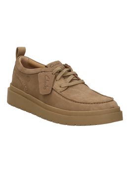 Scarpa casual Clarks 26186452 POLDEN Moc da uomo dark sand.