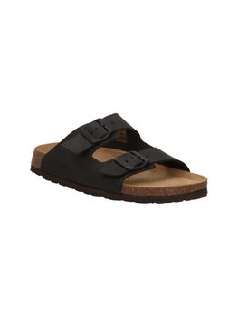 Ciabatta Grunland CB1631 40BOBO da uomo nera.