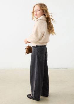Jeans Mayoral 4523 da bambina carbone.