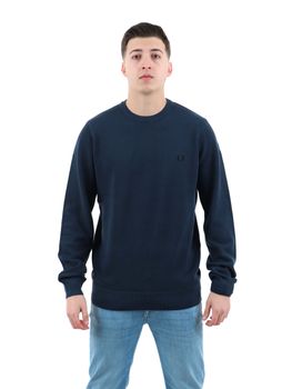 Maglione Fred Perry K1309 da uomo dark airforce.