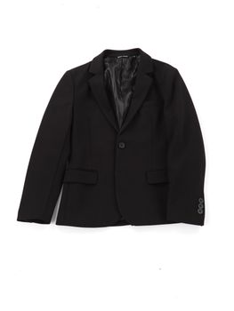 Giacca Antony Morato MKJS00014 50184 da bambino nera.