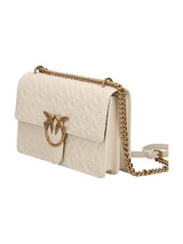 Tracolla Pinko 100941 A1YB da donna bianco+oro.