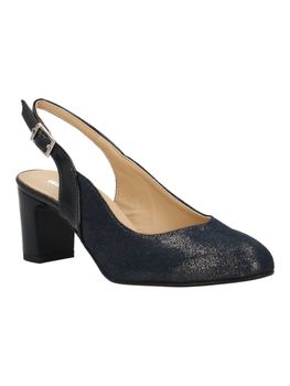 Scarpa con il tacco Valleverde 28240 da donna blu.