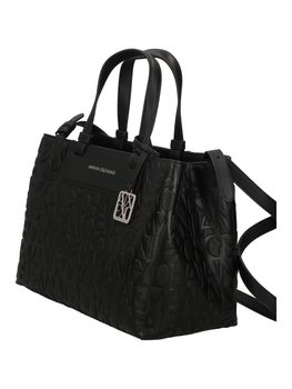 Borsa Armani Exchange XW001222 AF15774 da donna nera.