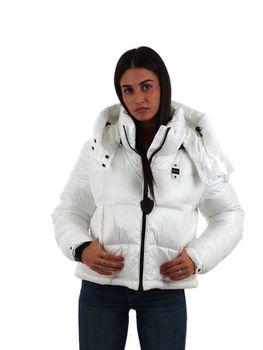 Piumino Blauer BLDC02071 006648 da donna bianco.