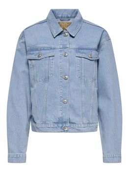 Giubbino Only HARPER LS DNM JKT 15363548 da donna light blu.