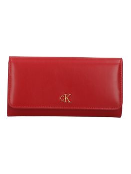 Portafoglio Calvin Klein LV04F1224G da donna rosso.