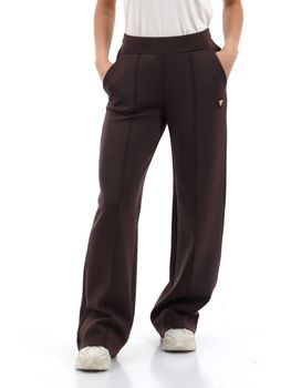 Pantalone Guess V6YB18 K4315 da donna coffee.