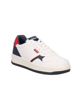 Sneakers Levi's VUNI0121S AIDEN da bambino bianco+rosso