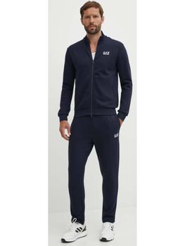 Tuta EA7 8NPV67 PJVTZ da uomo armani blu.