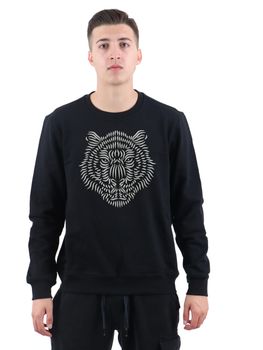 Felpa Antony Morato MMFL01041 50185 da uomo nera.