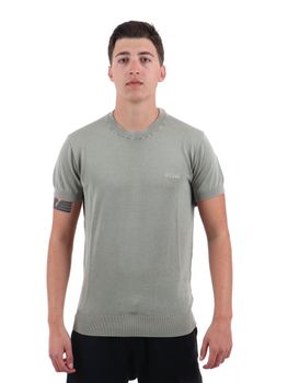 T-shirt Guess M4GR05 da uomo sage.
