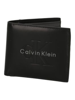 Portafoglio Calvin Klein LV04D1155G da uomo nero.