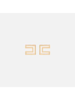 Orecchini Elisabetta Franchi OR77A62E2 da donna color oro giallo.