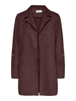 Giubbino Only JOLINE SUEDE COAT 15179864 da donna cioccolato.