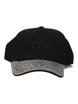 Cappello Icon IJXAC001018 da bambina nero.