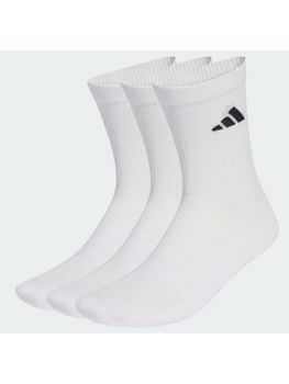 Calzini Adidas JZ0530 unisex adulti bianchi+neri.
