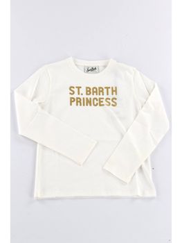 T-shirt Mc2 Saint Barth PENN001 02434 da bambina princess.