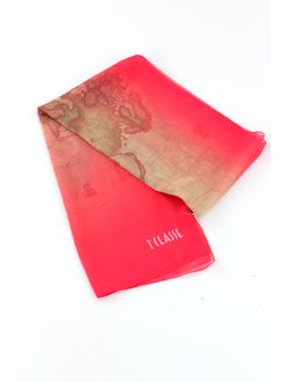 Foulard Alviero Martini S533 1716 da donna coral red.