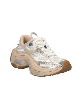 Sneakers Ash DRAGON06 da donna silver+bianco.