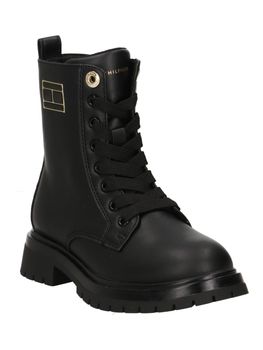 Tronchetto Tommy Hilfiger T3A5 34015 da bambina nero.