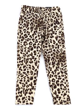 Leggings Adidas KC7221 da bambina leopardato.