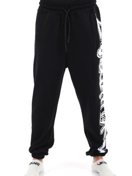 Pantalone Disclaimer 54803 da uomo nero+bianco.