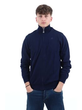 Felpa K-Way K41321W da uomo blu.